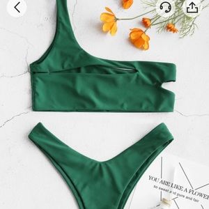 Green zaful bikini